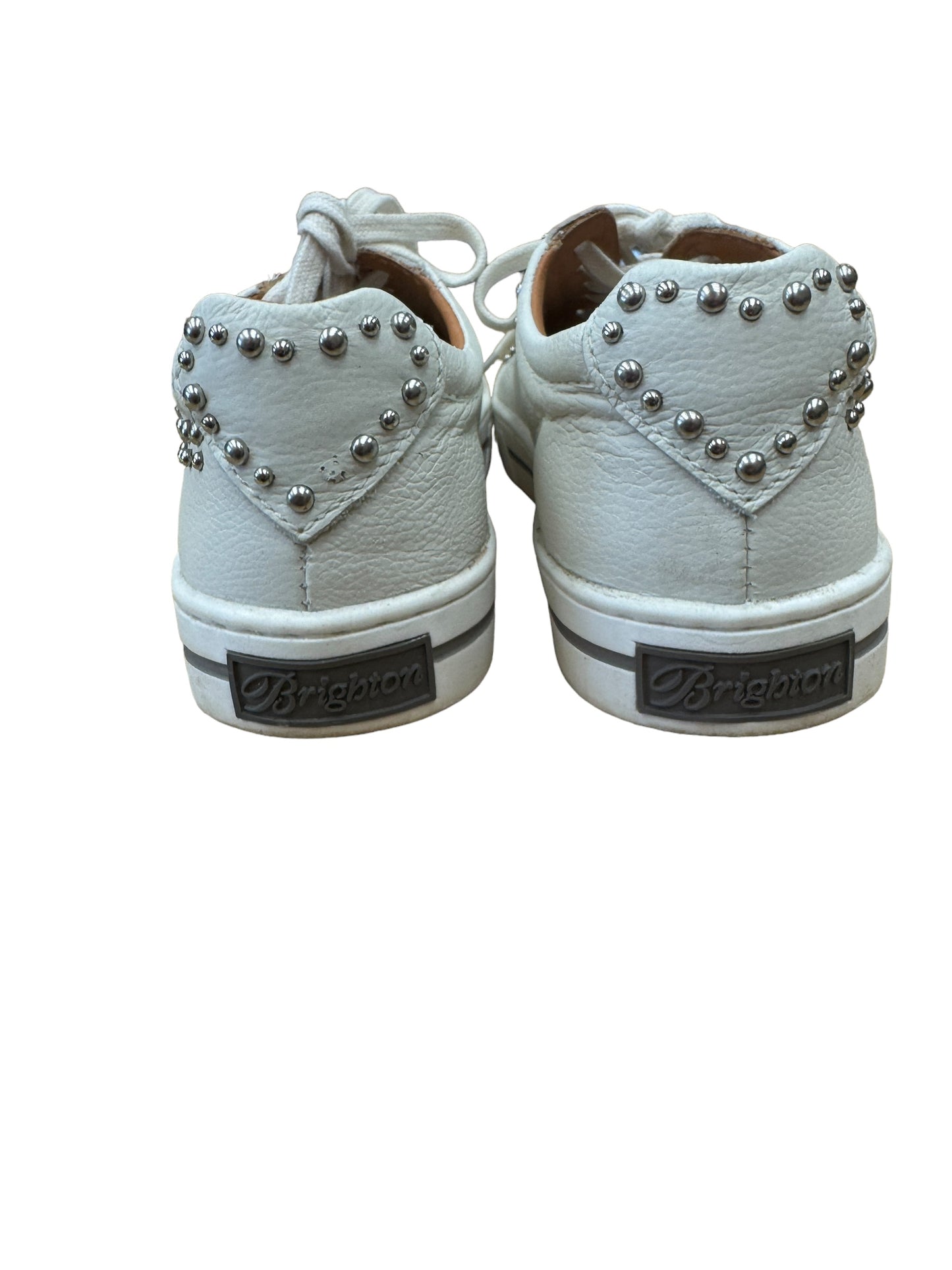 Shoes Sneakers By Brighton In Cream, Size: 6