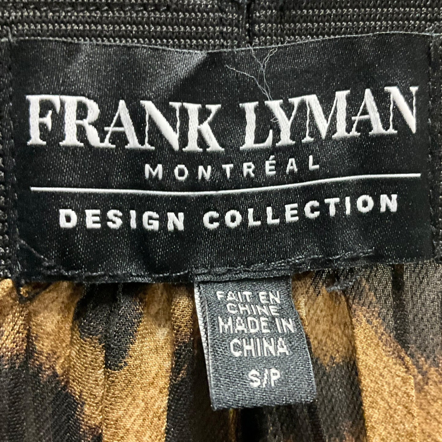 Pants Cropped By Frank Lyman In Animal Print, Size: S