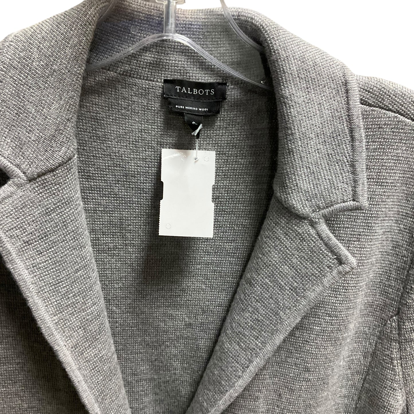 Blazer By Talbots In Grey, Size: S