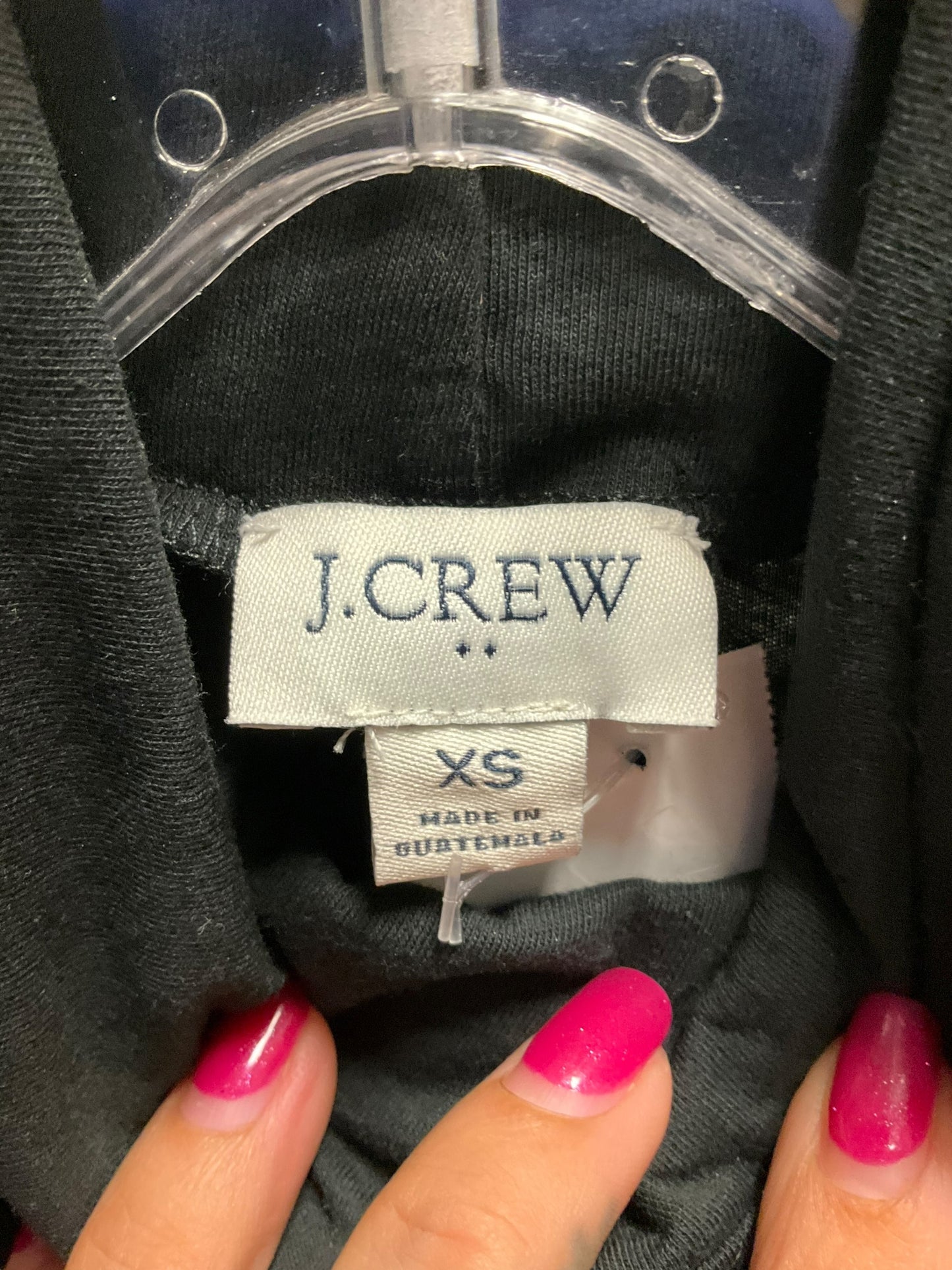 Top Long Sleeve By J. Crew In Black, Size: Xs