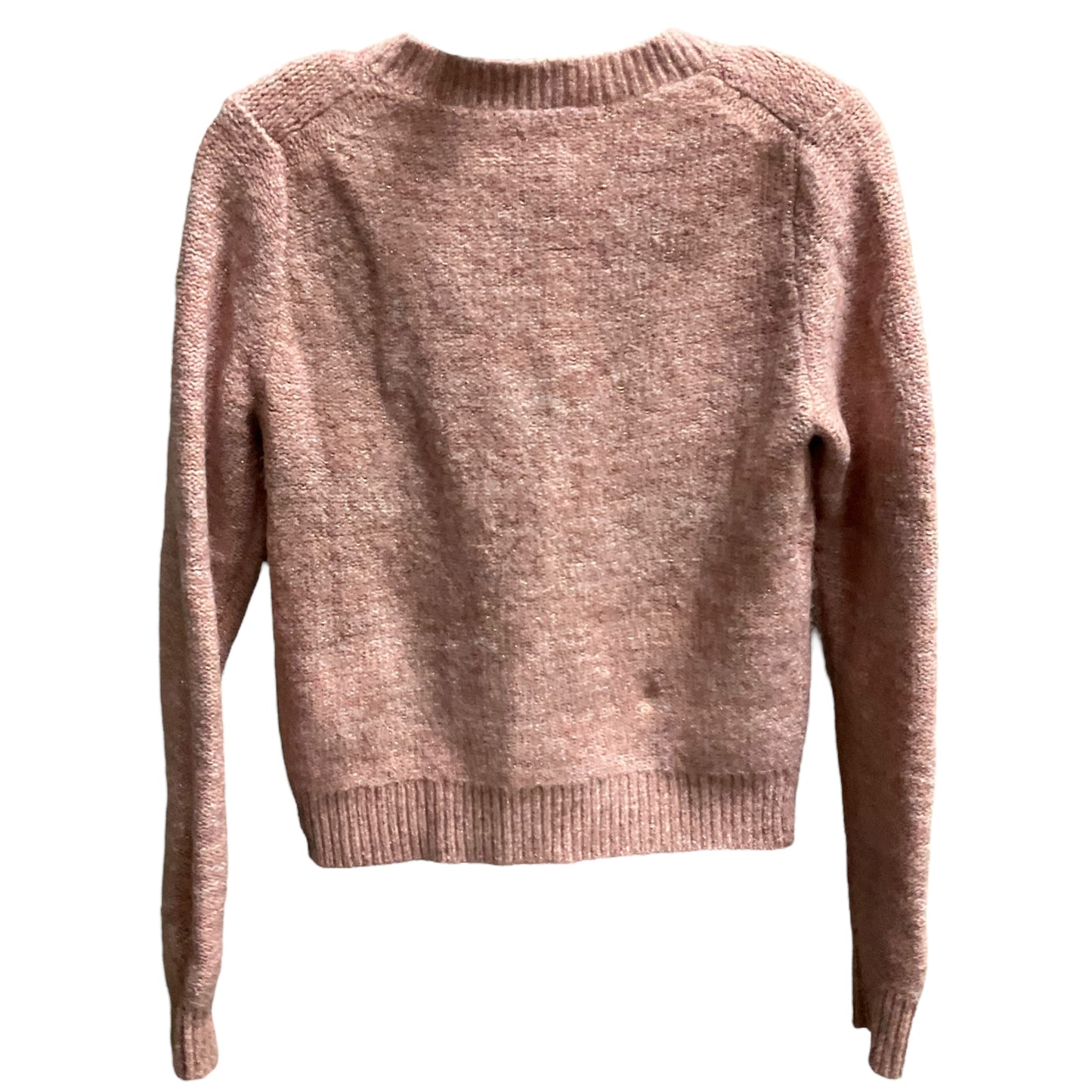 Sweater Cardigan By J. Crew In Pink, Size: Xs