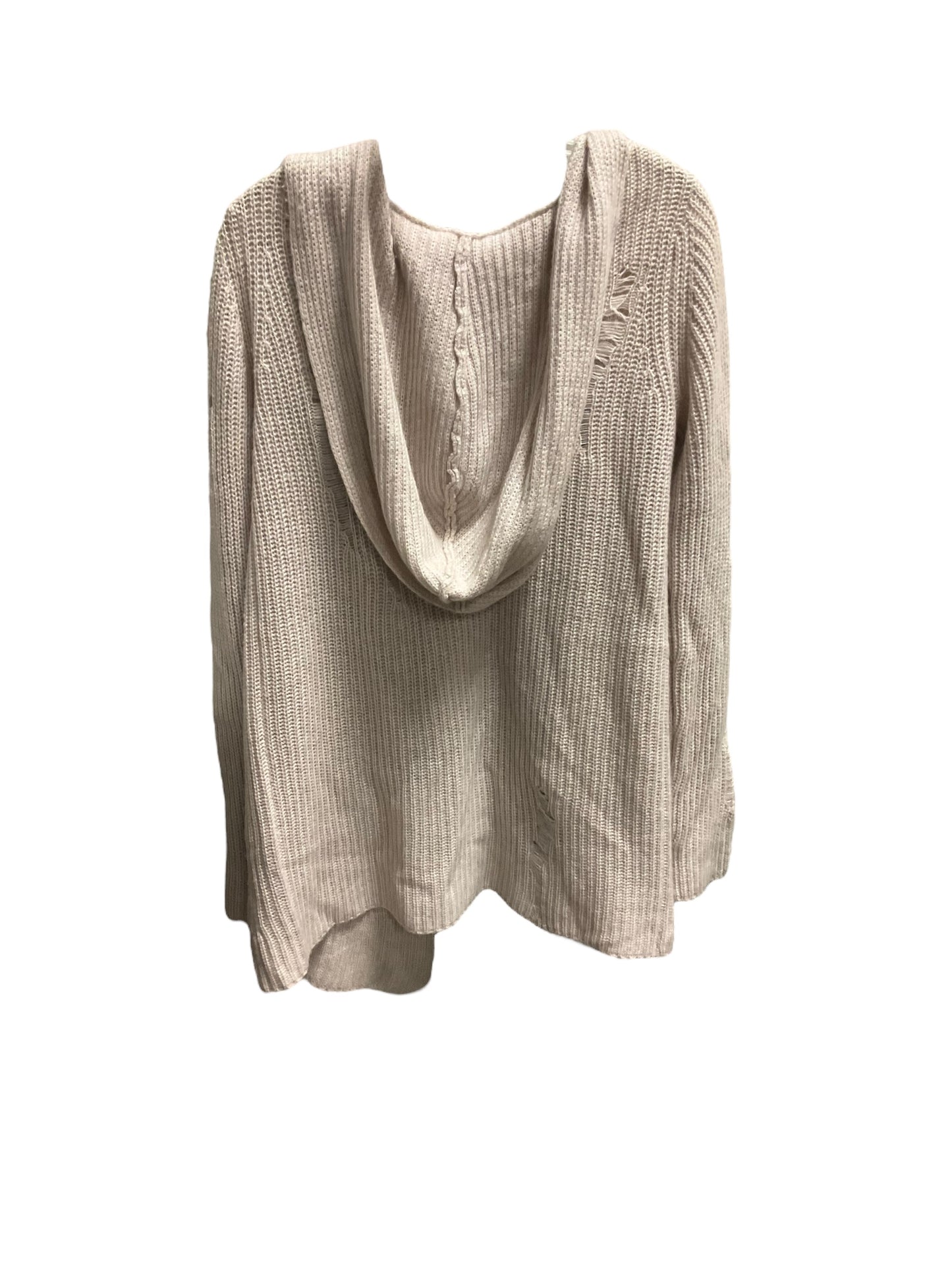 Sweater Cardigan By Autumn Cashmere In Beige, Size: Xs