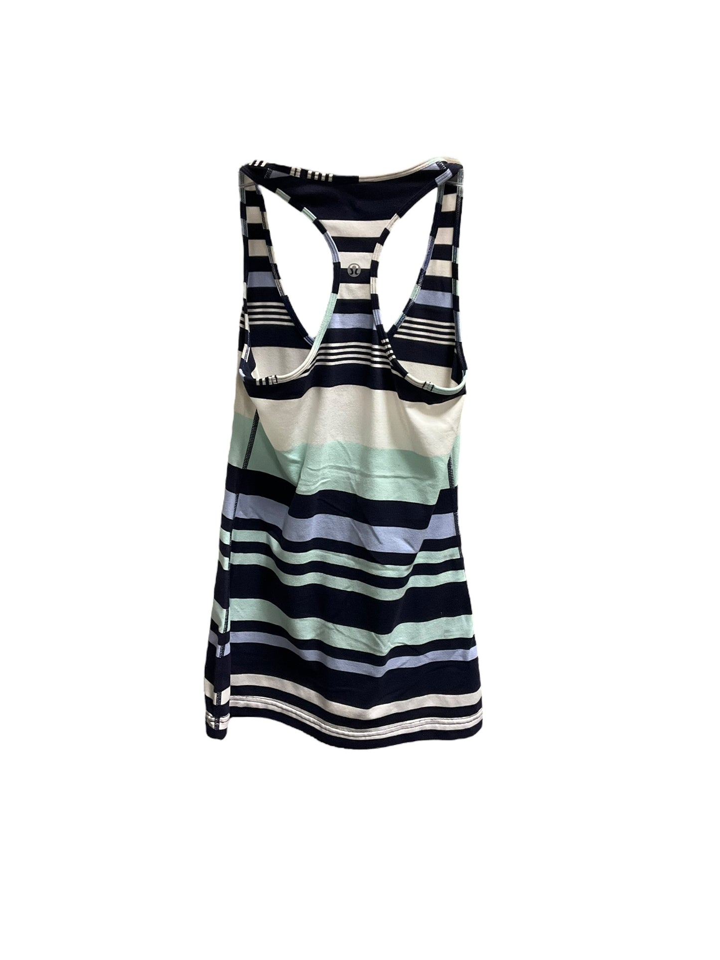 Athletic Tank Top By Lululemon In Blue & Green, Size: Xs