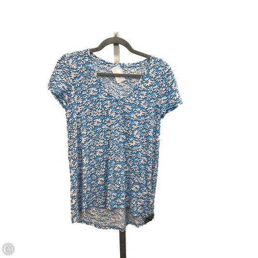 Top Short Sleeve Designer By Lilly Pulitzer In Floral Print, Size: Xs