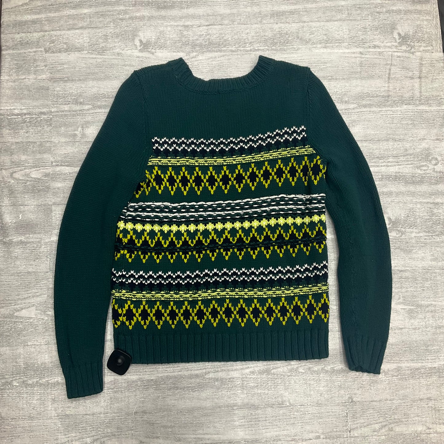 Sweater By Talbots In Green, Size: S