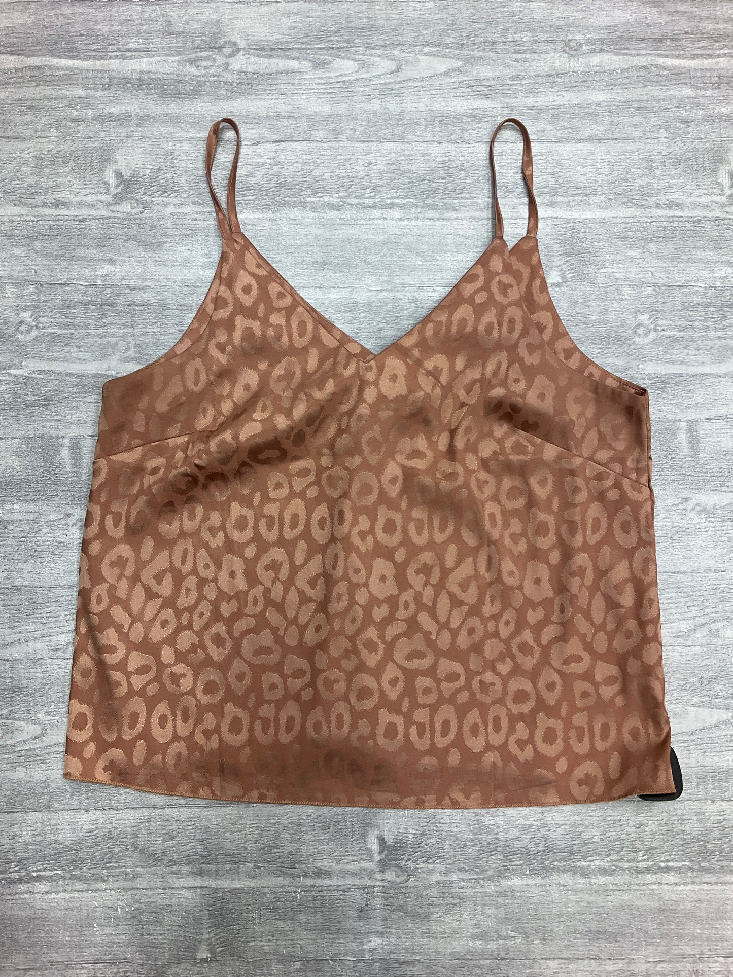 Top Cami By Shein In Animal Print, Size: L