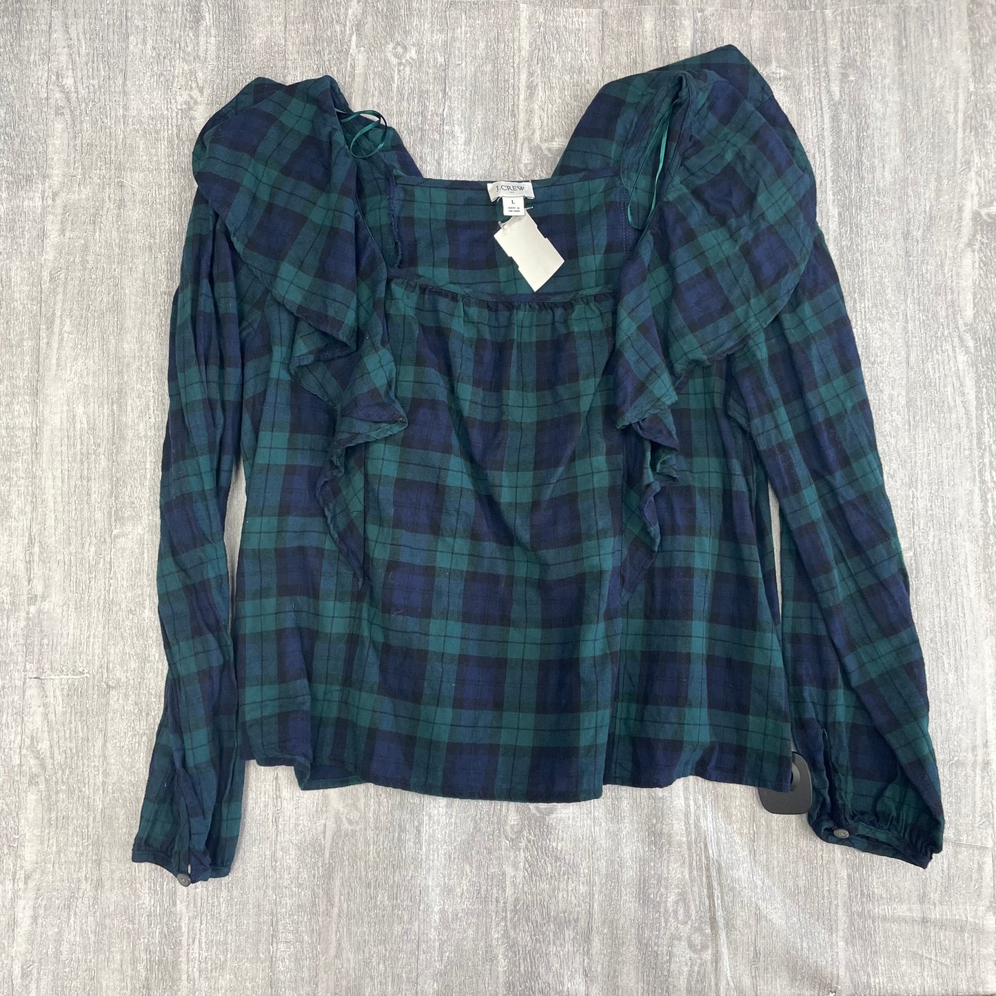 Top Long Sleeve By J. Crew  Size: L