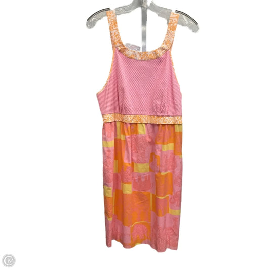 Dress Designer By Lilly Pulitzer In Animal Print, Size: 10