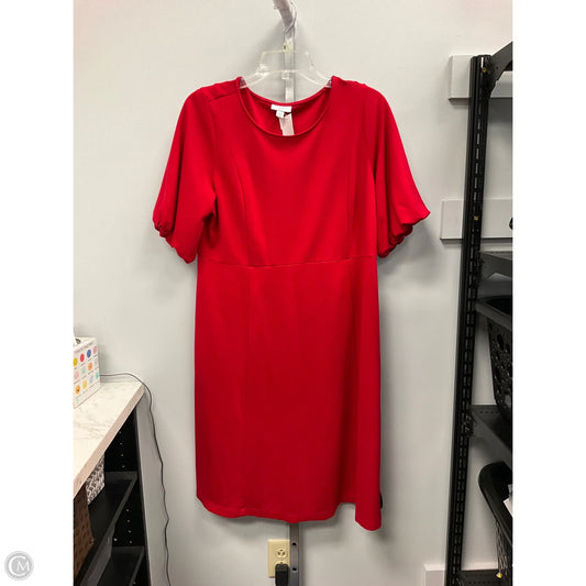 Dress Casual Short By J. Jill In Red, Size: M
