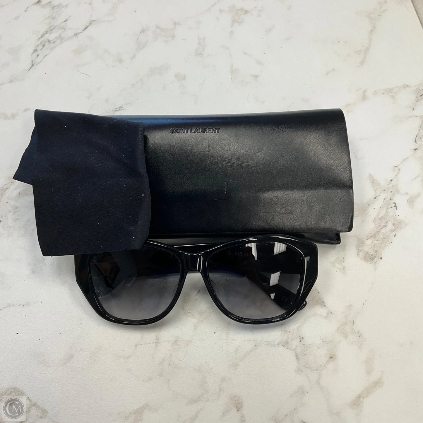 Sunglasses Luxury Designer By Yves Saint Laurent, Size: Medium
