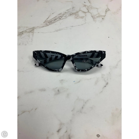 Sunglasses Luxury Designer By Prada, Size: Medium