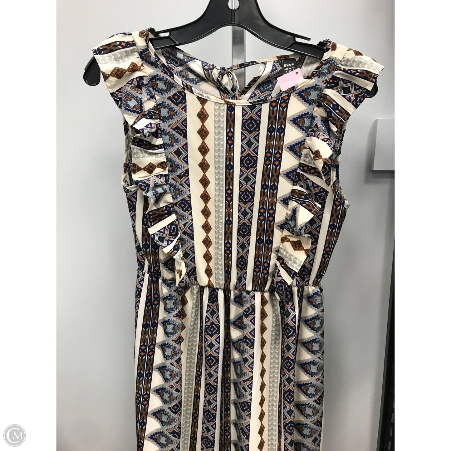 Dress Casual Midi By Clothes Mentor In Multi-colored, Size: S
