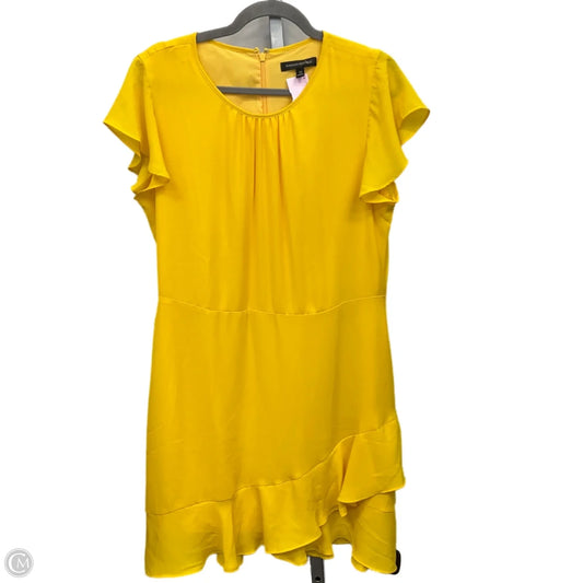 Dress Party Short By Banana Republic In Yellow, Size: 0