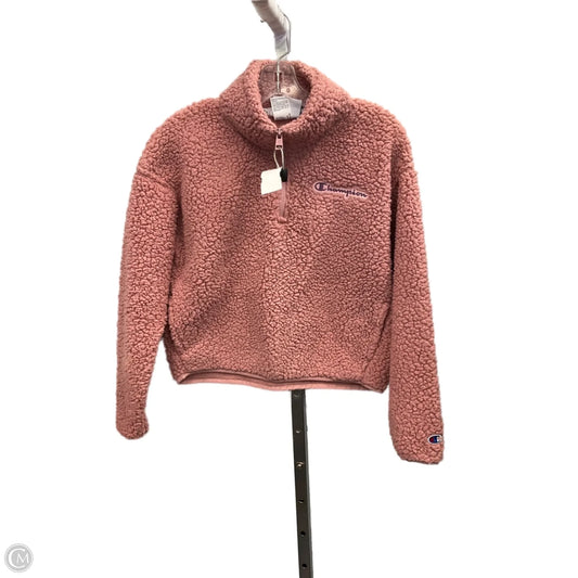 Top Long Sleeve By Champion In Pink, Size: Xs