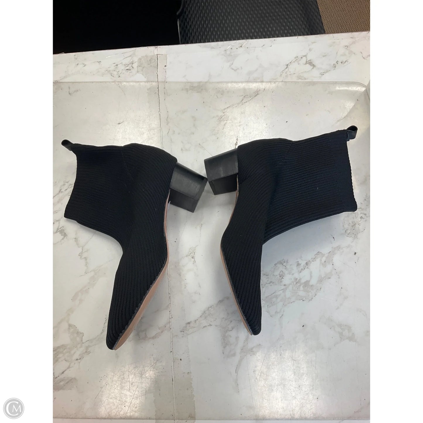 Boots Ankle Heels By Joie In Black, Size: 10