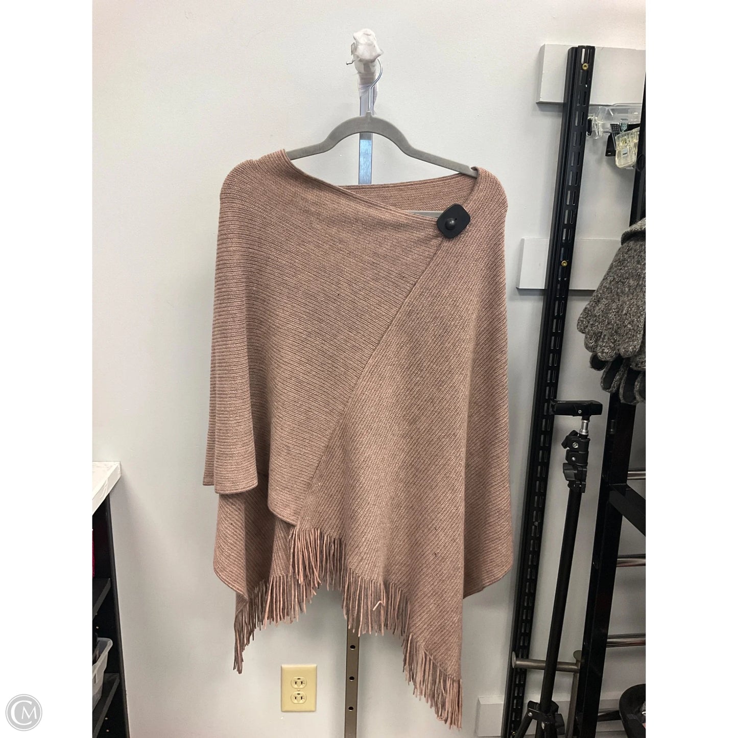Poncho By Steve Madden In Tan, Size: Osfm
