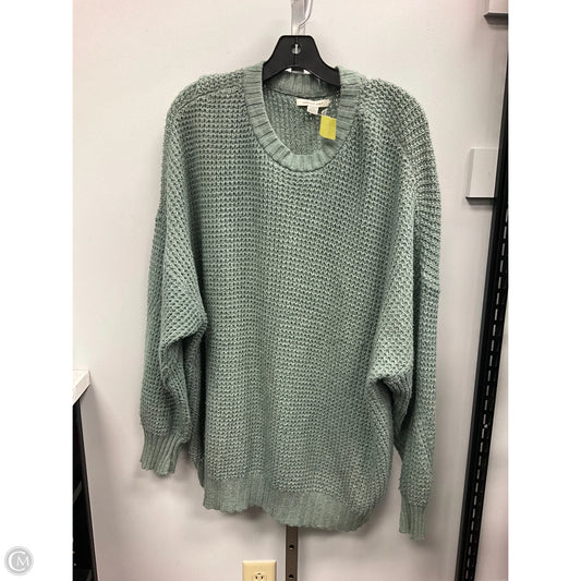 Sweater By American Eagle In Green, Size: Xl