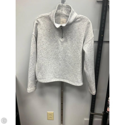 Top Long Sleeve By Thread And Supply In Grey, Size: S