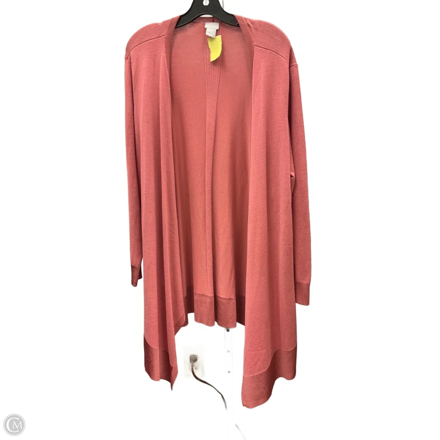 Cardigan By Chicos In Pink, Size: Xl