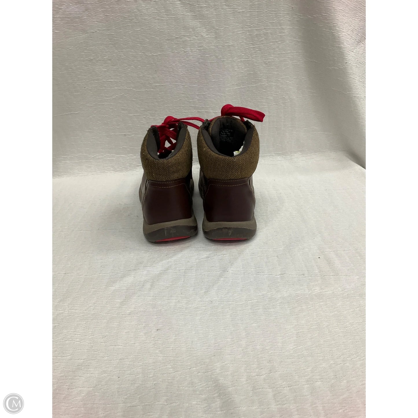 Boots Ankle Flats By Eastland In Brown, Size: 7