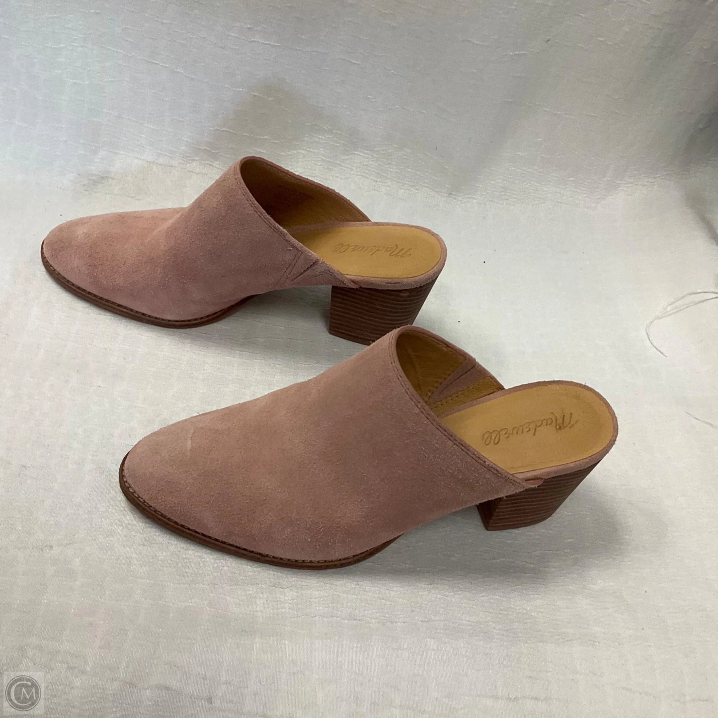Shoes Heels Platform By Madewell In Pink, Size: 9