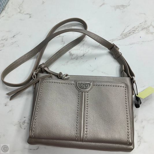 Handbag Leather By Brighton, Size: Medium