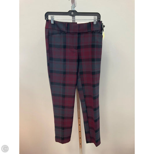 Pants Dress By Loft In Plaid Pattern, Size: 2