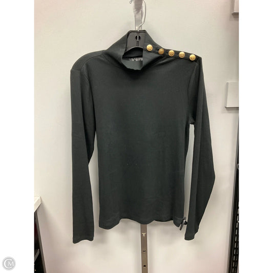 Top Long Sleeve Basic By J. Crew In Black, Size: M