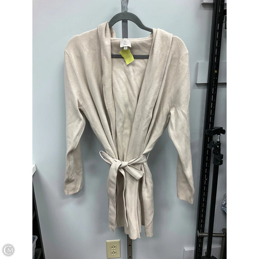 Sweater Cardigan By Sioni In Cream, Size: L