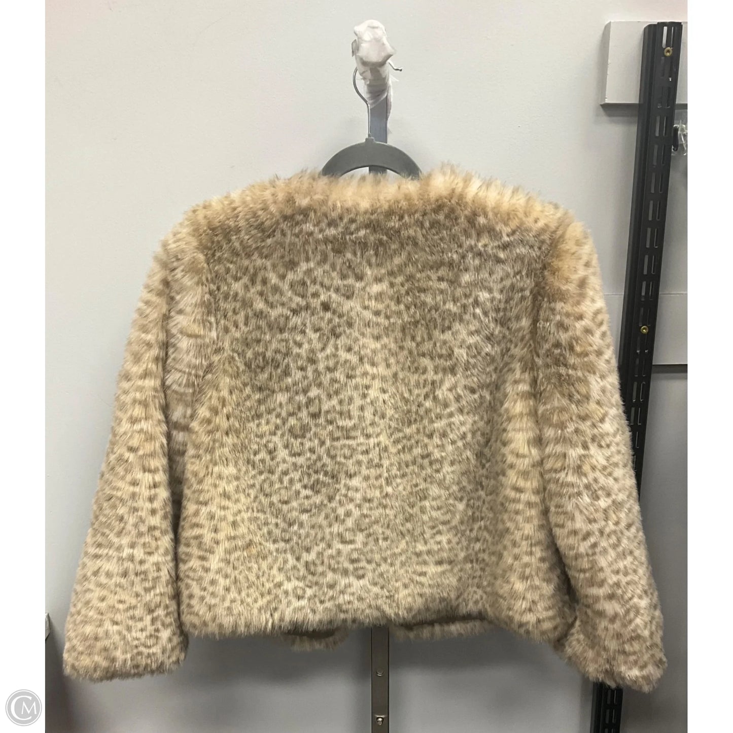 Jacket Faux Fur & Sherpa By Worthington In Tan, Size: Mp