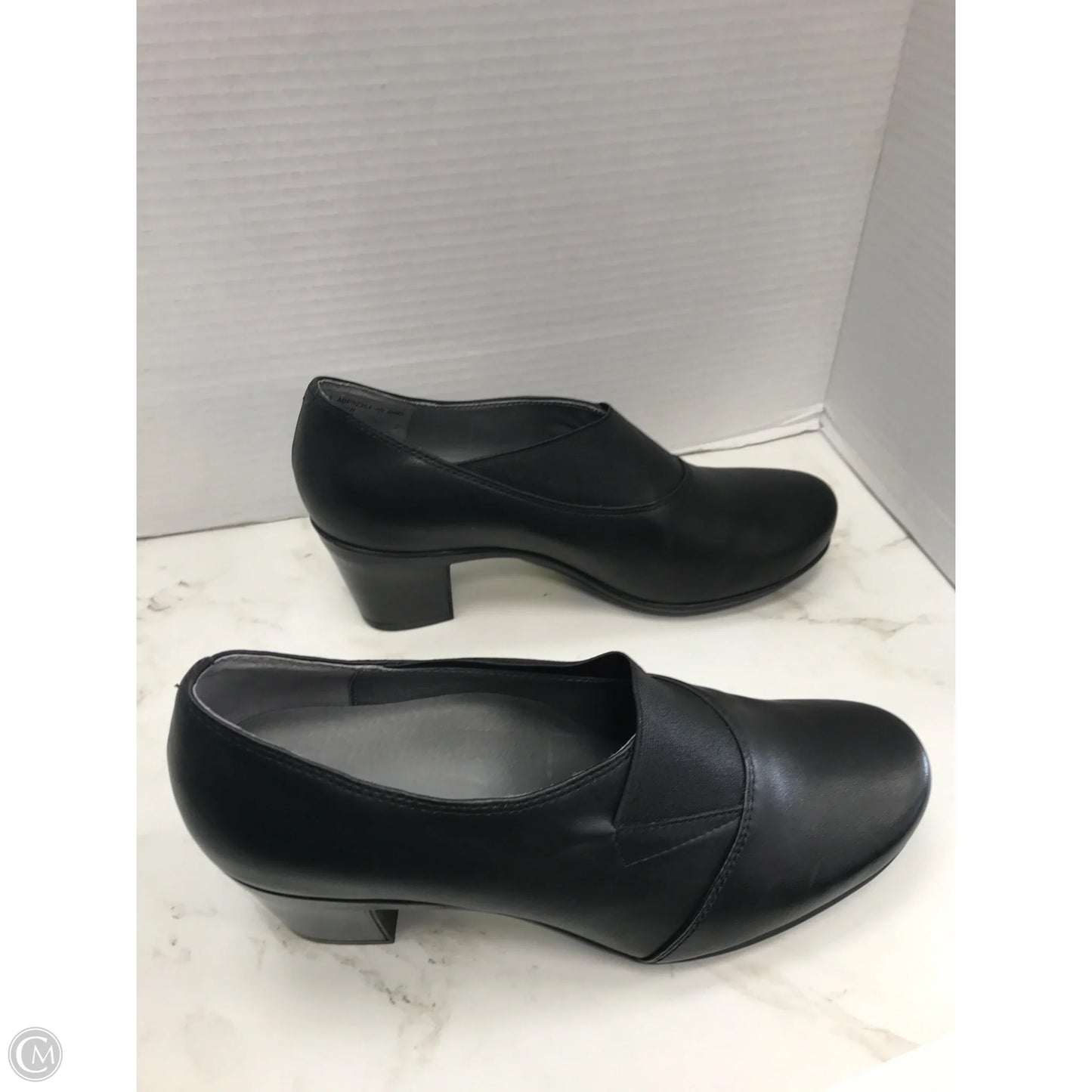 Shoes Heels Block By Abeo In Black, Size: 8