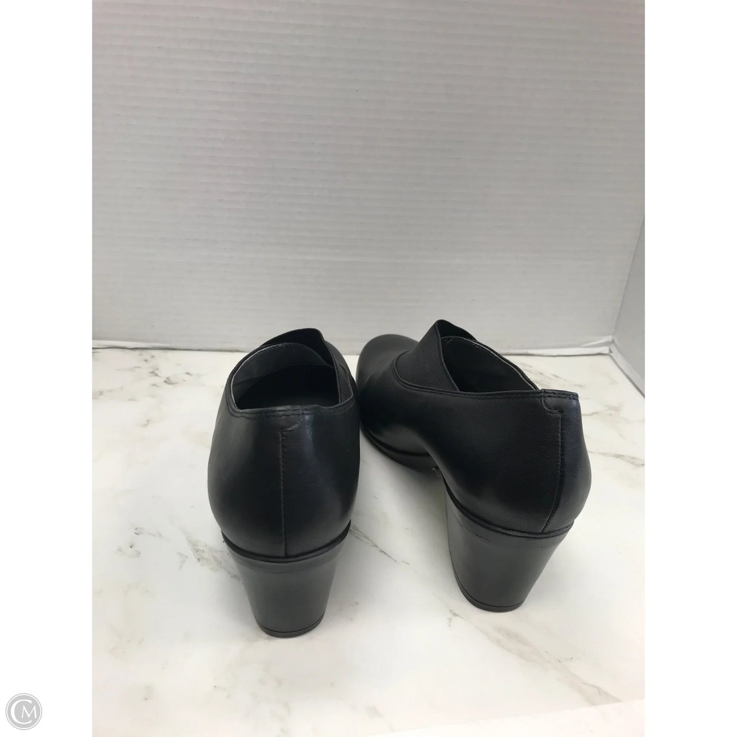 Shoes Heels Block By Abeo In Black, Size: 8