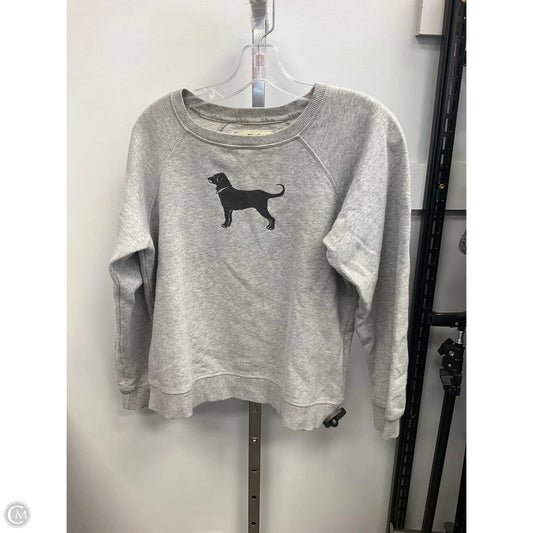 Top Long Sleeve By Clothes Mentor In Grey, Size: S