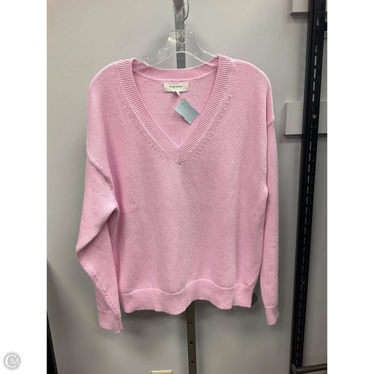 Sweater By Banana Republic In Pink, Size: L