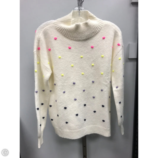 Sweater By Loft In Cream, Size: Xs