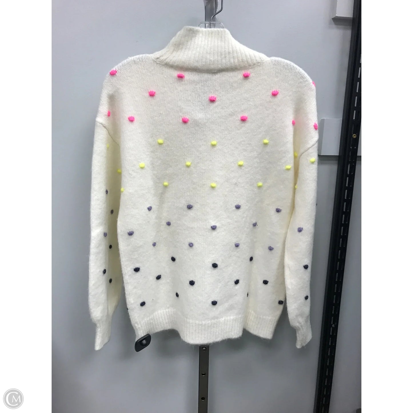 Sweater By Loft In Cream, Size: Xs