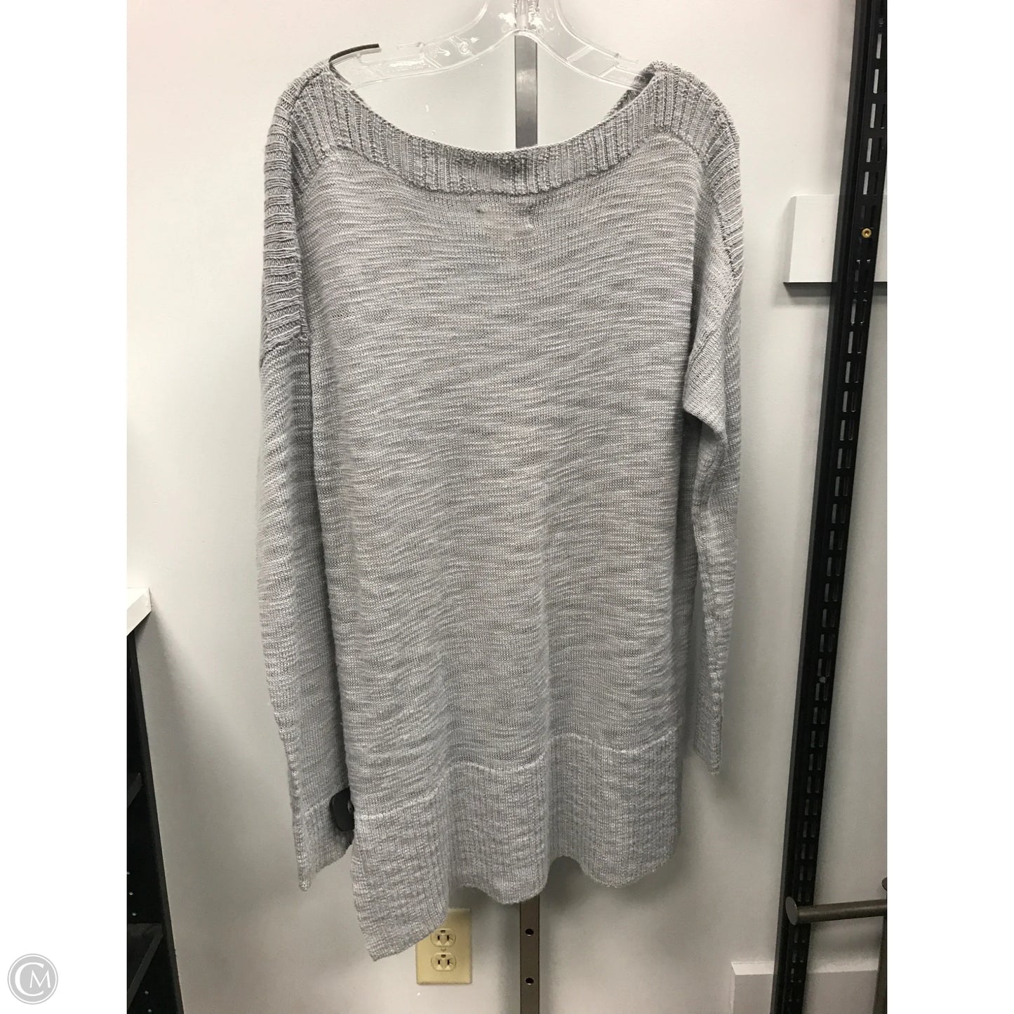 Sweater By Lou And Grey In Grey, Size: L