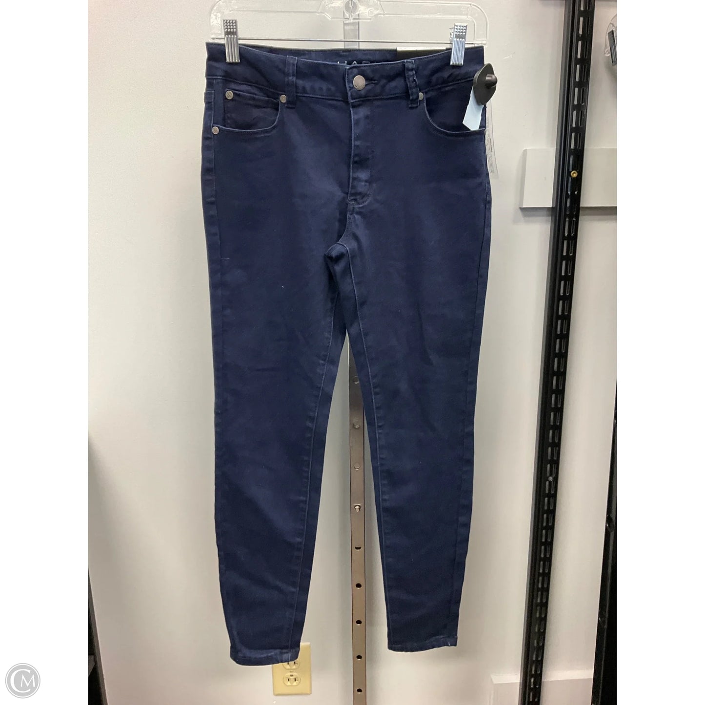 Jeans Skinny By Tahari In Blue Denim, Size: 6