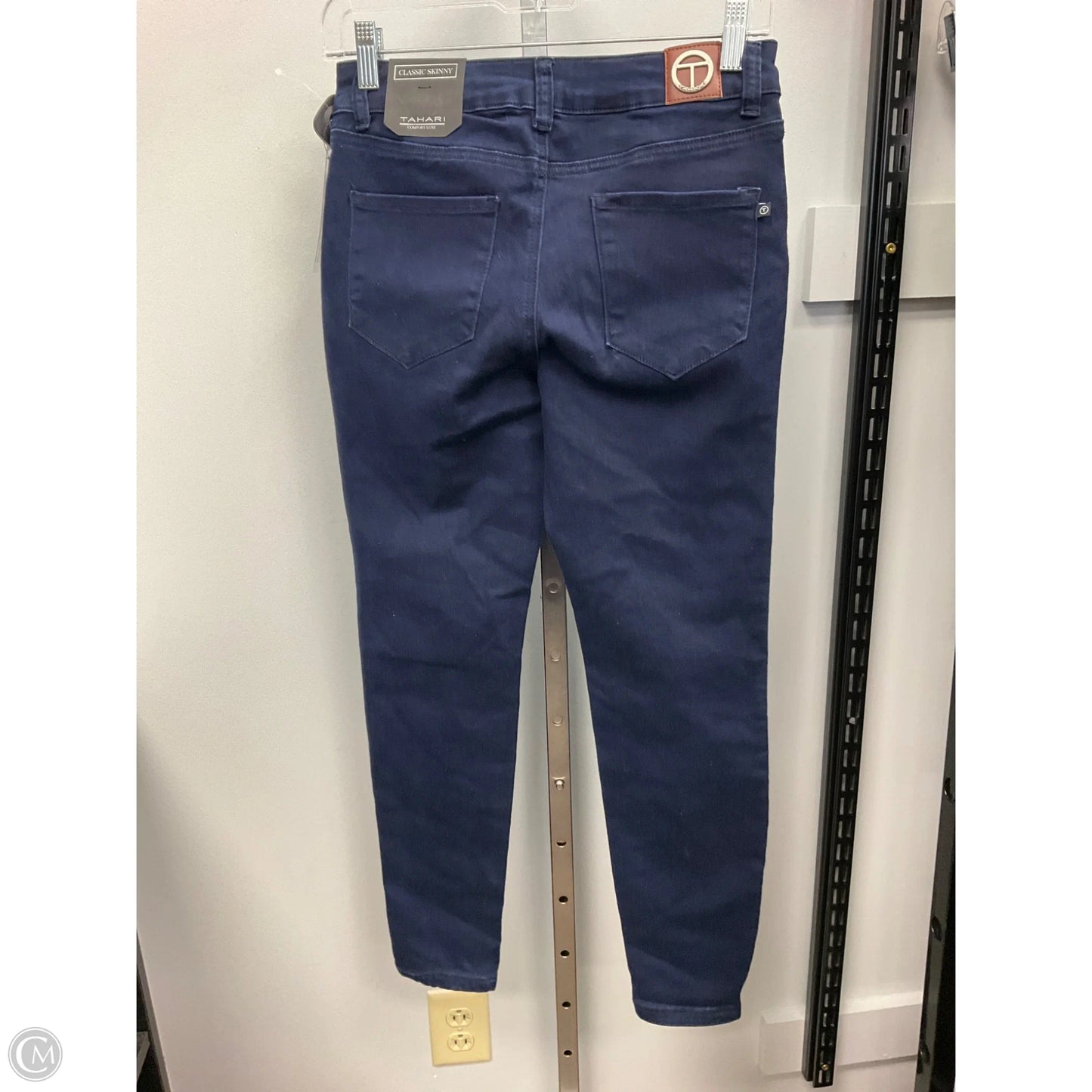 Jeans Skinny By Tahari In Blue Denim, Size: 6