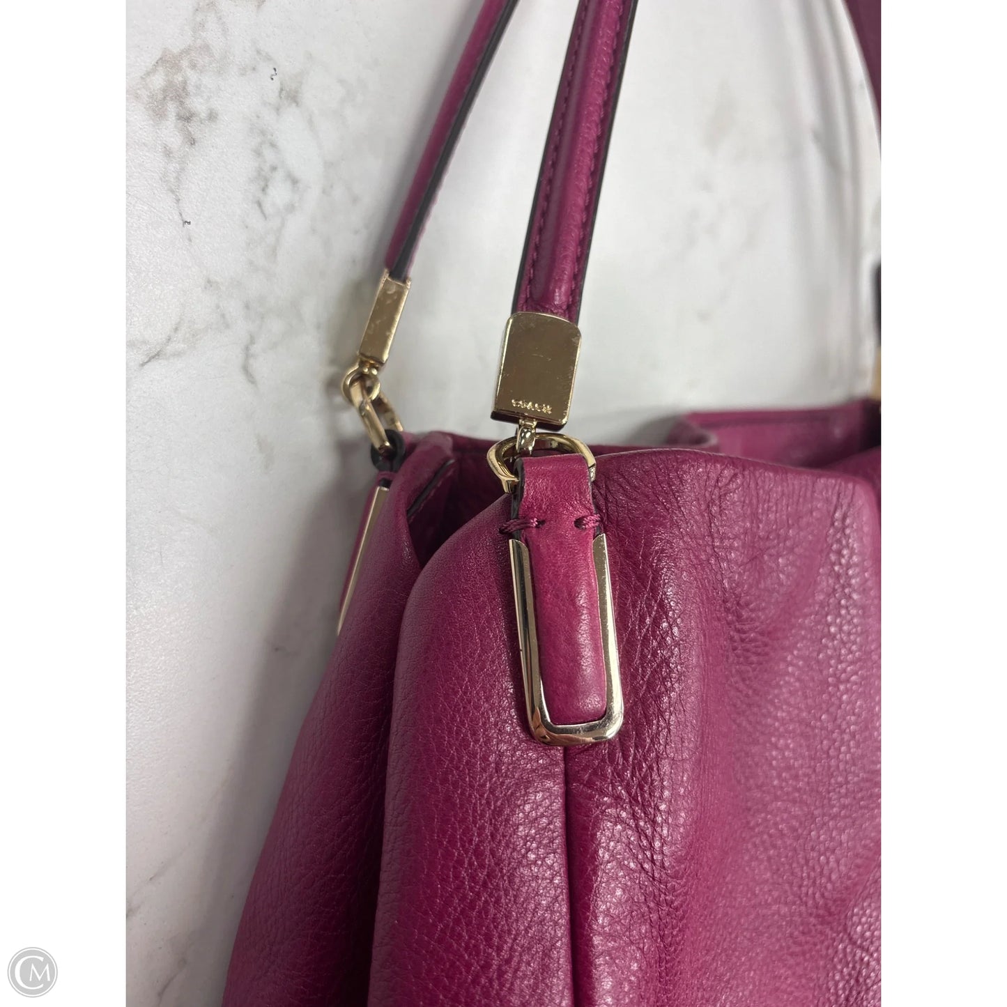 Handbag Designer By Coach, Size: Large