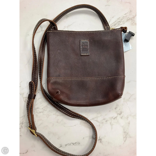 Handbag By Portland Leather, Size: Medium
