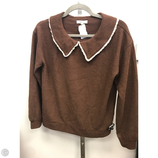 Sweater By Madewell In Brown, Size: Xs