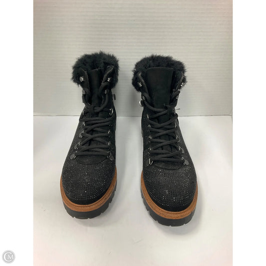 Boots Ankle Flats By Report In Black, Size: 7