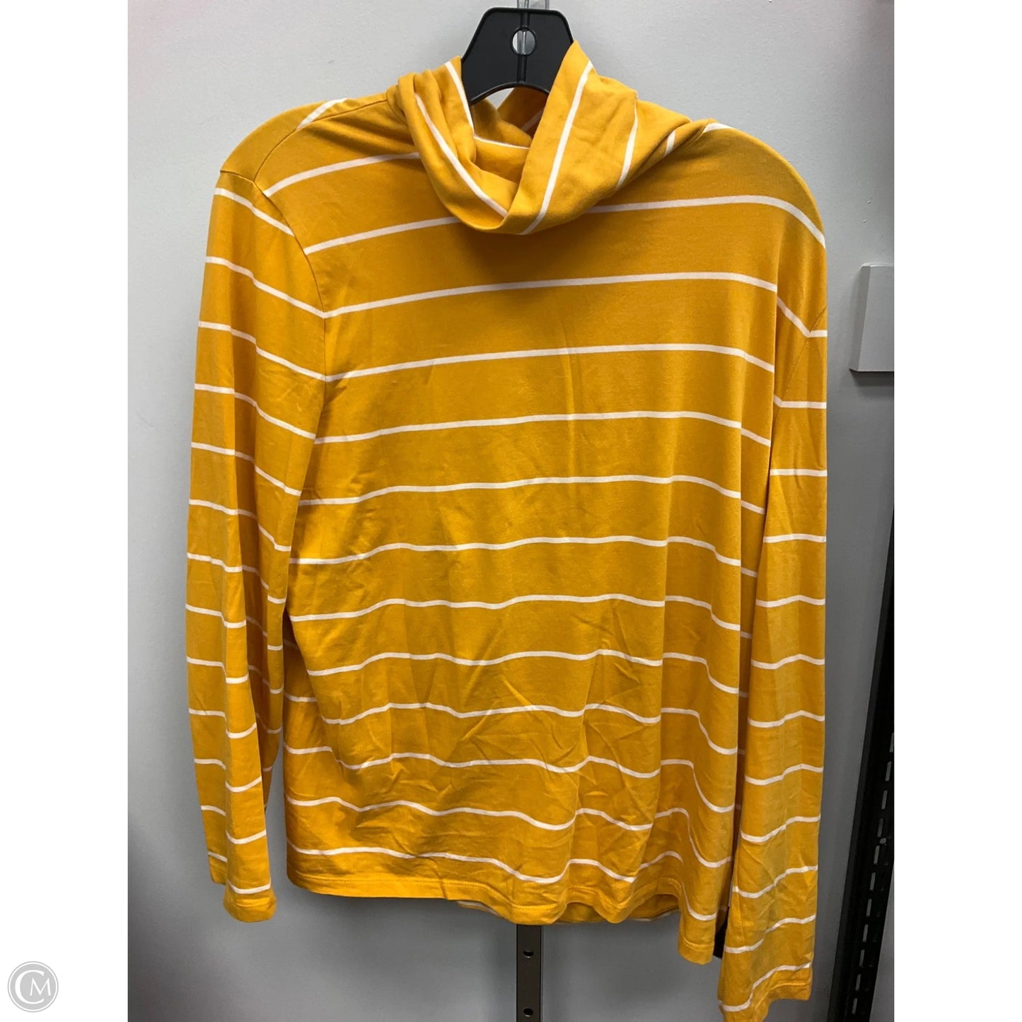 Top Long Sleeve Basic By Talbots In Striped Pattern, Size: Xl