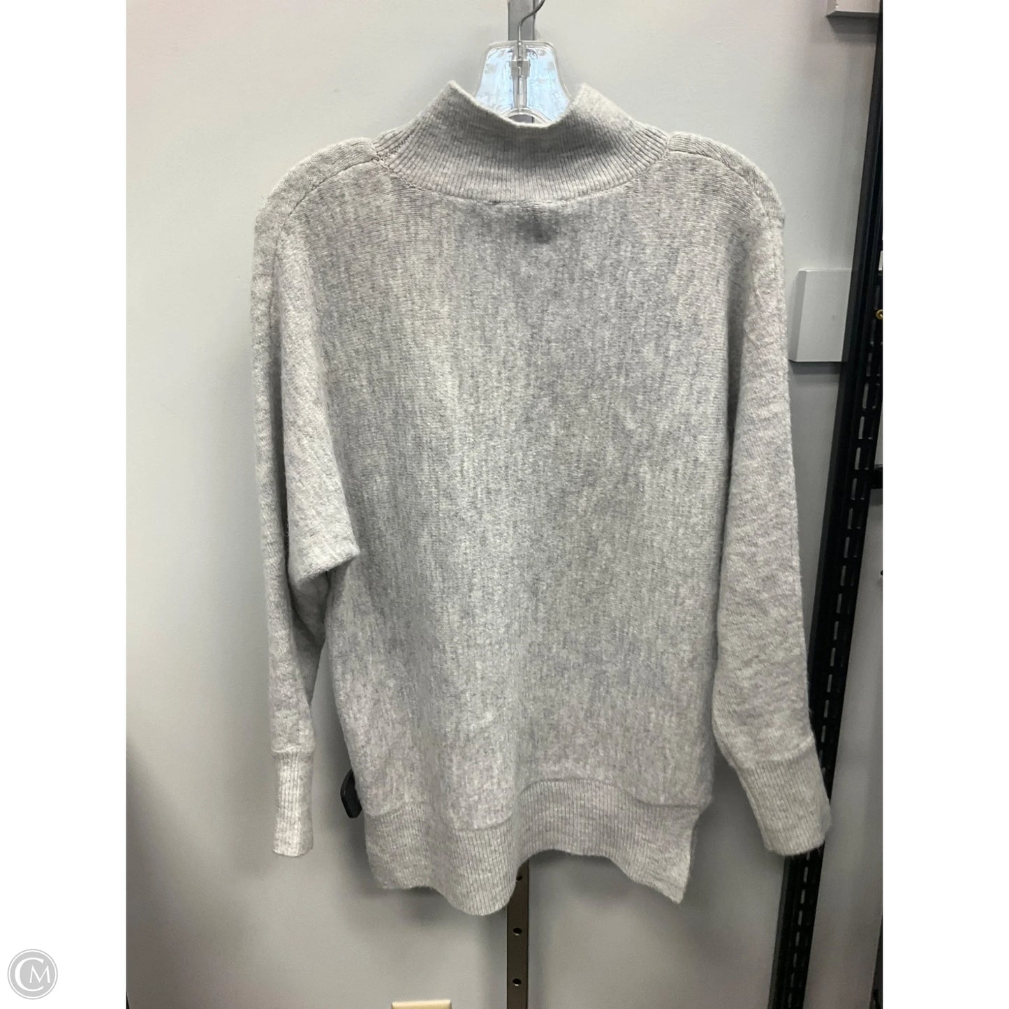 Sweater By Magaschoni In Grey, Size: Xs