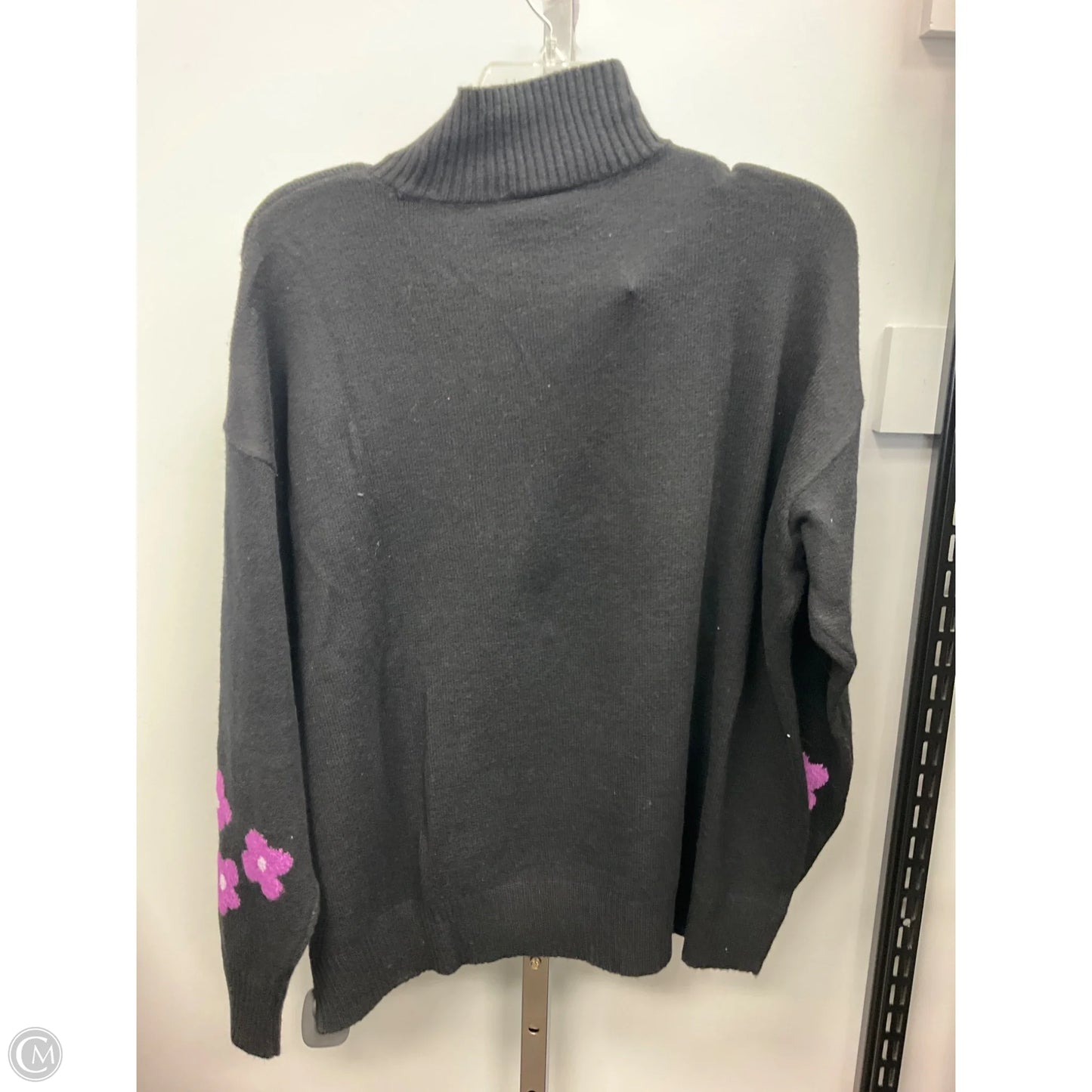Sweater By Loft In Black, Size: L