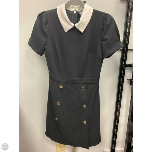 Dress Designer By Karl Lagerfeld In Black & Cream, Size: 2