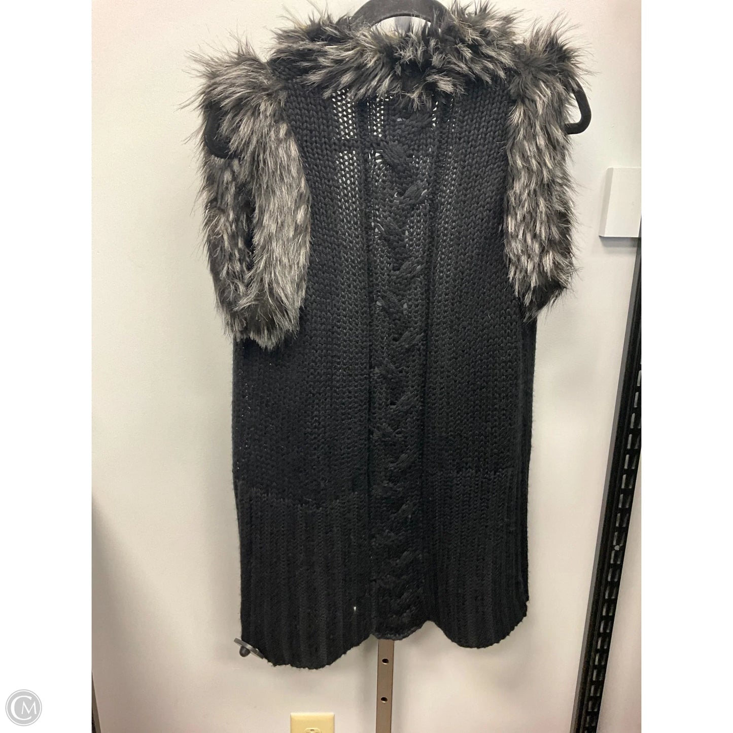 Vest Sweater By Rachel Zoe In Black, Size: S