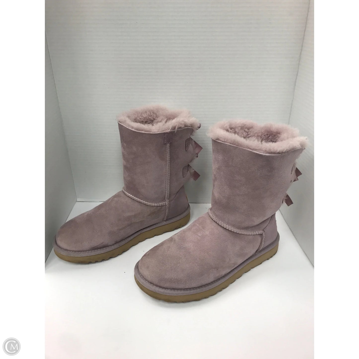 Boots Designer By Ugg In Purple, Size: 9
