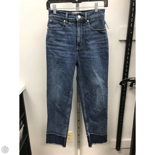 Jeans Flared By Everlane In Blue Denim, Size: 2